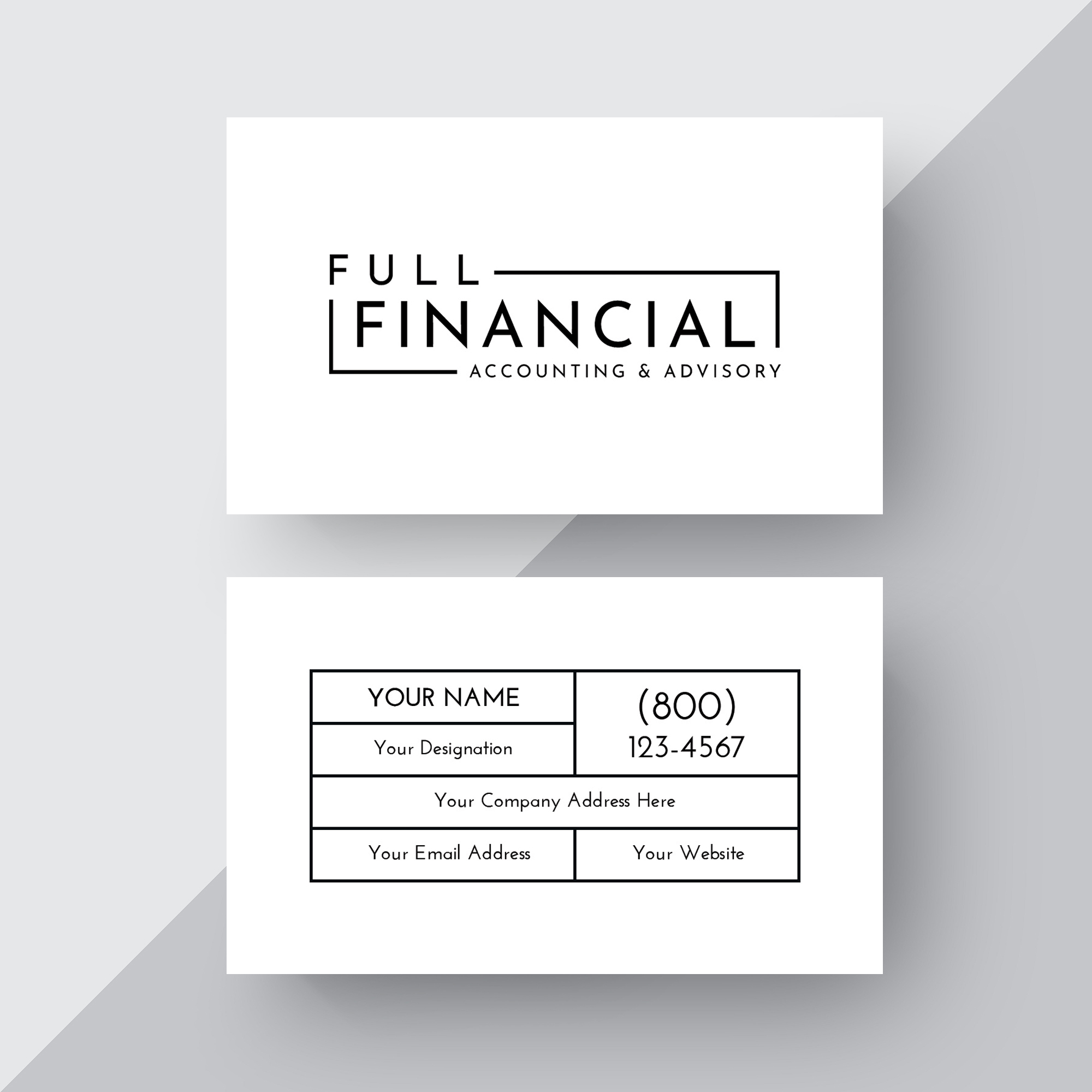 Business Card Design by Sarah Haroon for this project | Design #30049620