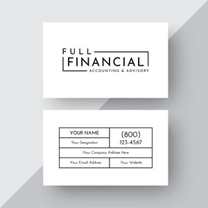 Business Card Design by Sarah Haroon for this project | Design: #30049620