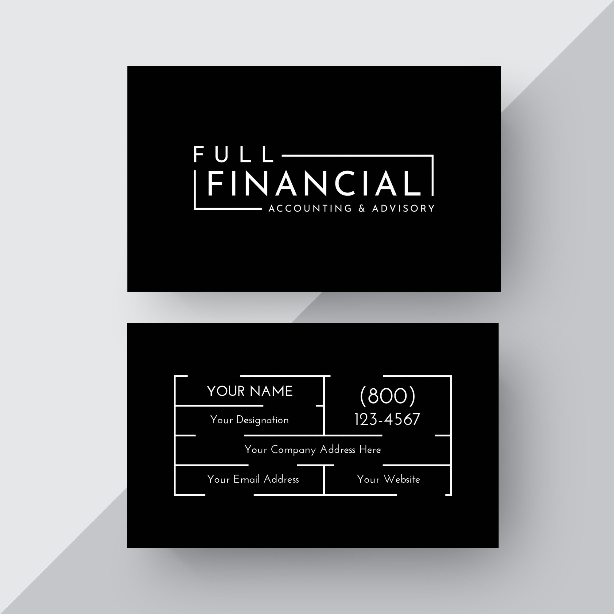 Business Card Design by Sarah Haroon for this project | Design #30049638