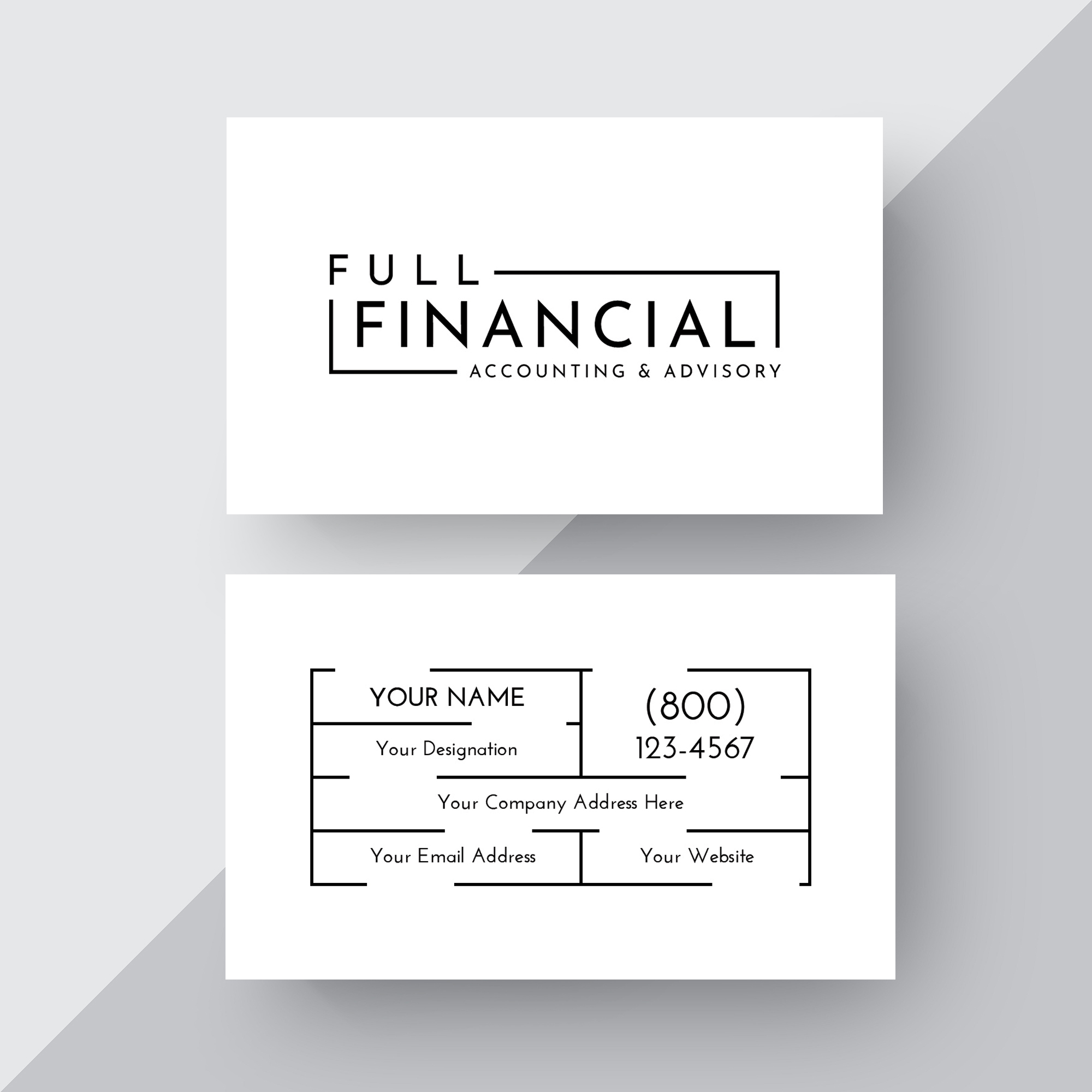 Business Card Design by Sarah Haroon for this project | Design #30049645