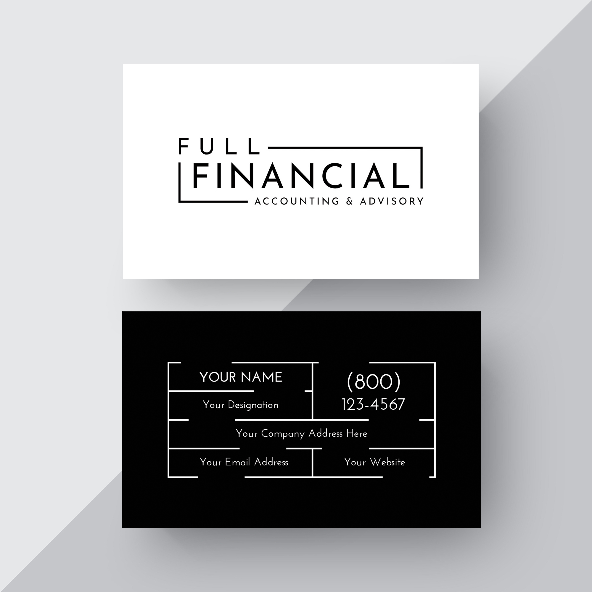 Business Card Design by Sarah Haroon for this project | Design #30049648