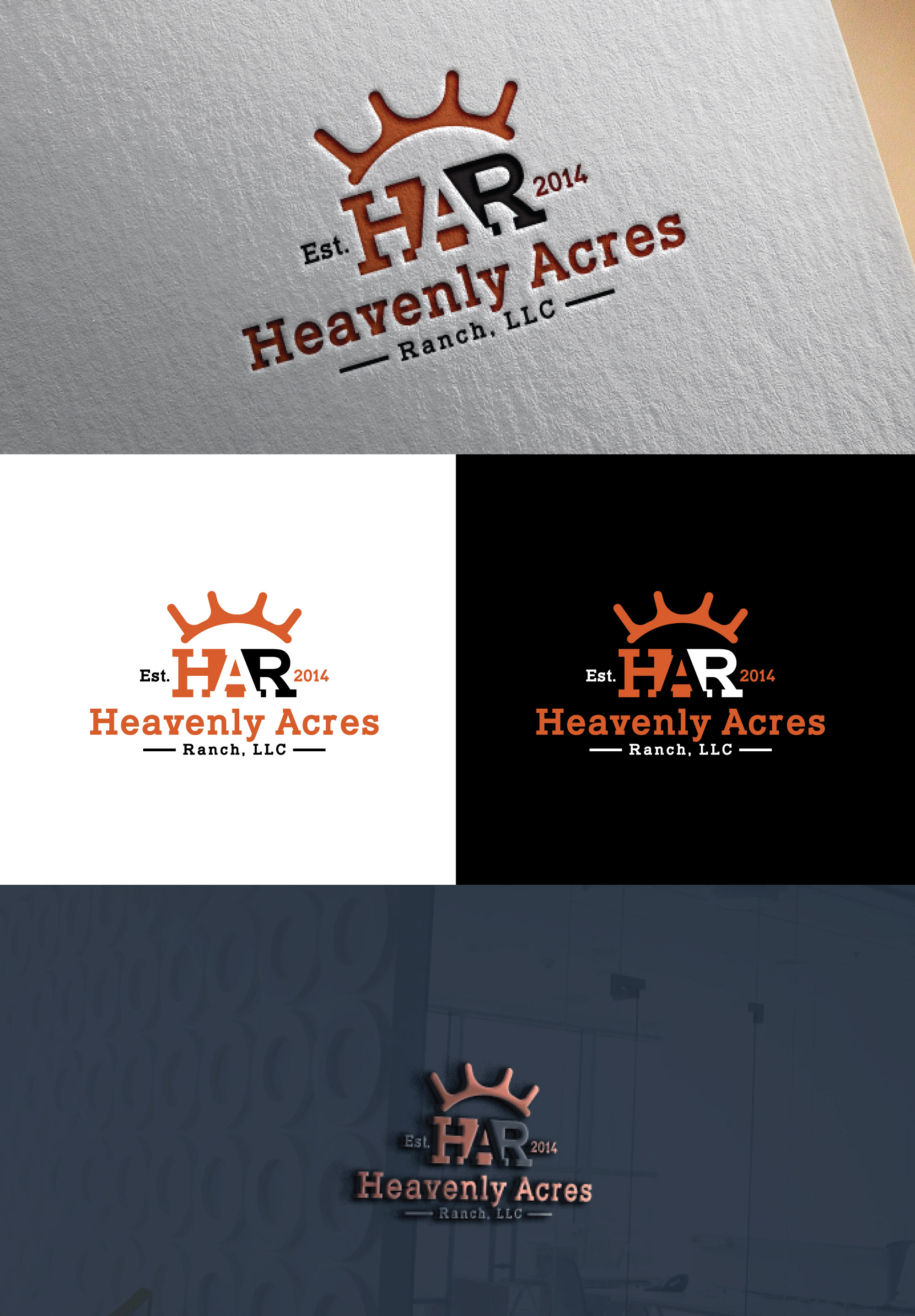 Logo Design by RRR Design for Heavenly Acres Ranch, LLC | Design #30041641
