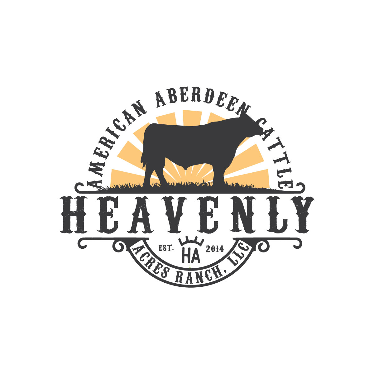 Logo Design by Rosalie.. for Heavenly Acres Ranch, LLC | Design #30064876