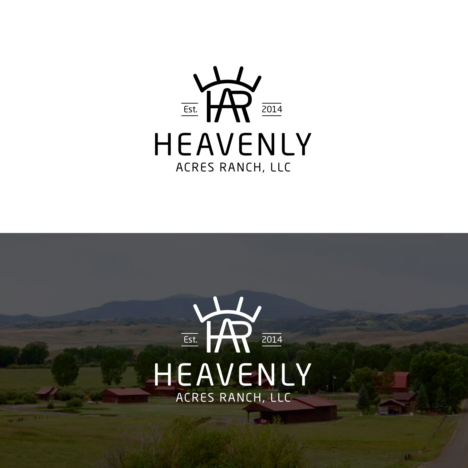 Logo-Design von Revolt Team für Heavenly Acres Ranch, LLC | Design #30045690