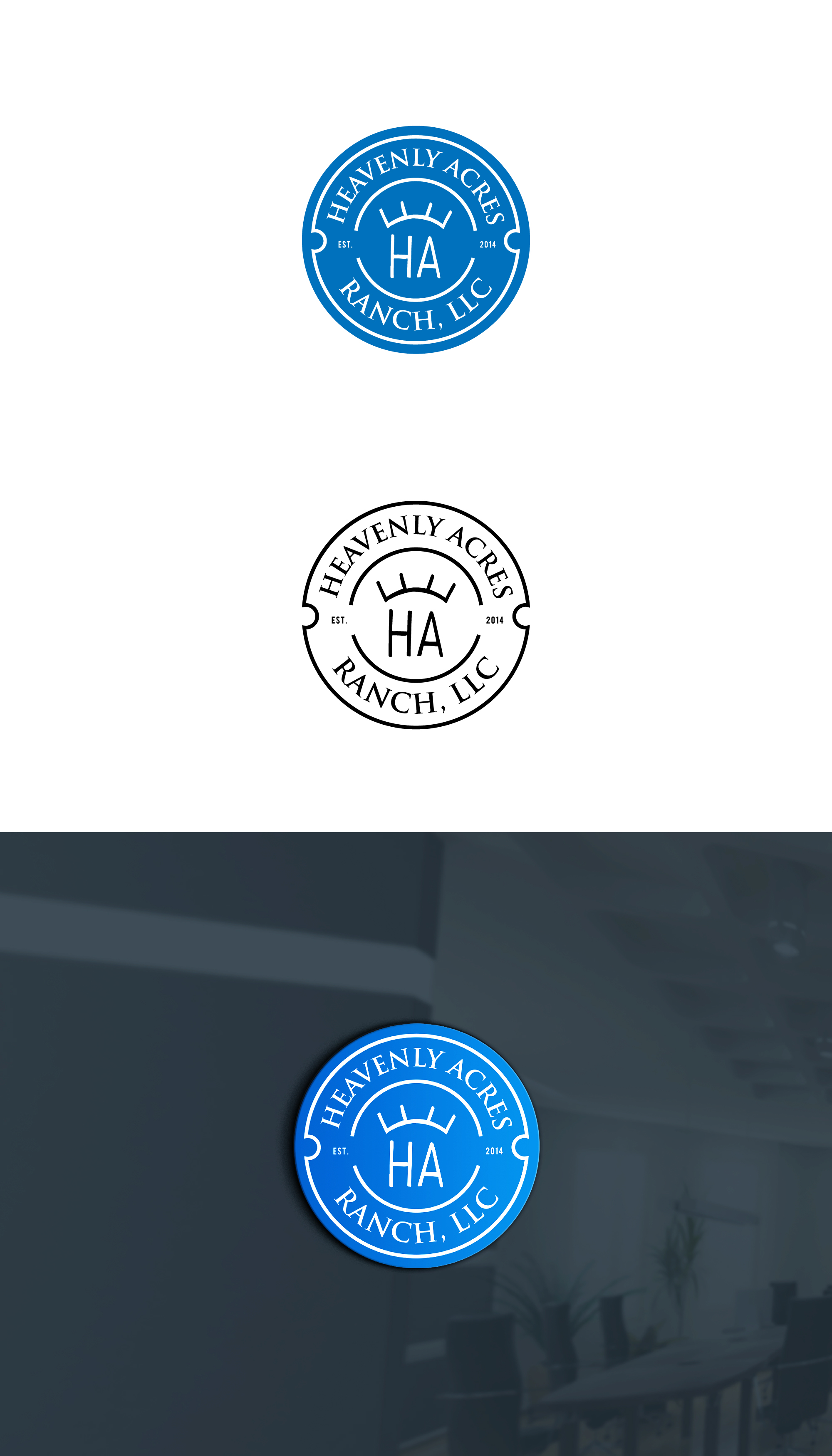 Logo Design by Melon D for Heavenly Acres Ranch, LLC | Design #30040983