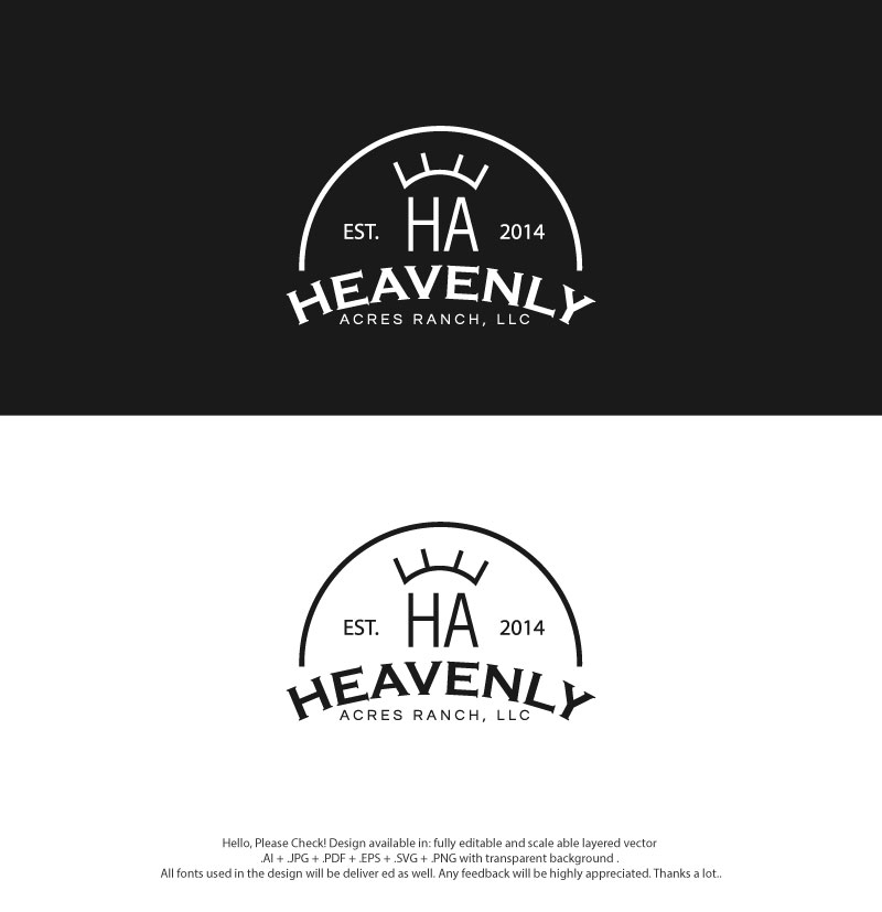 Logo Design by skart for Heavenly Acres Ranch, LLC | Design #30058800