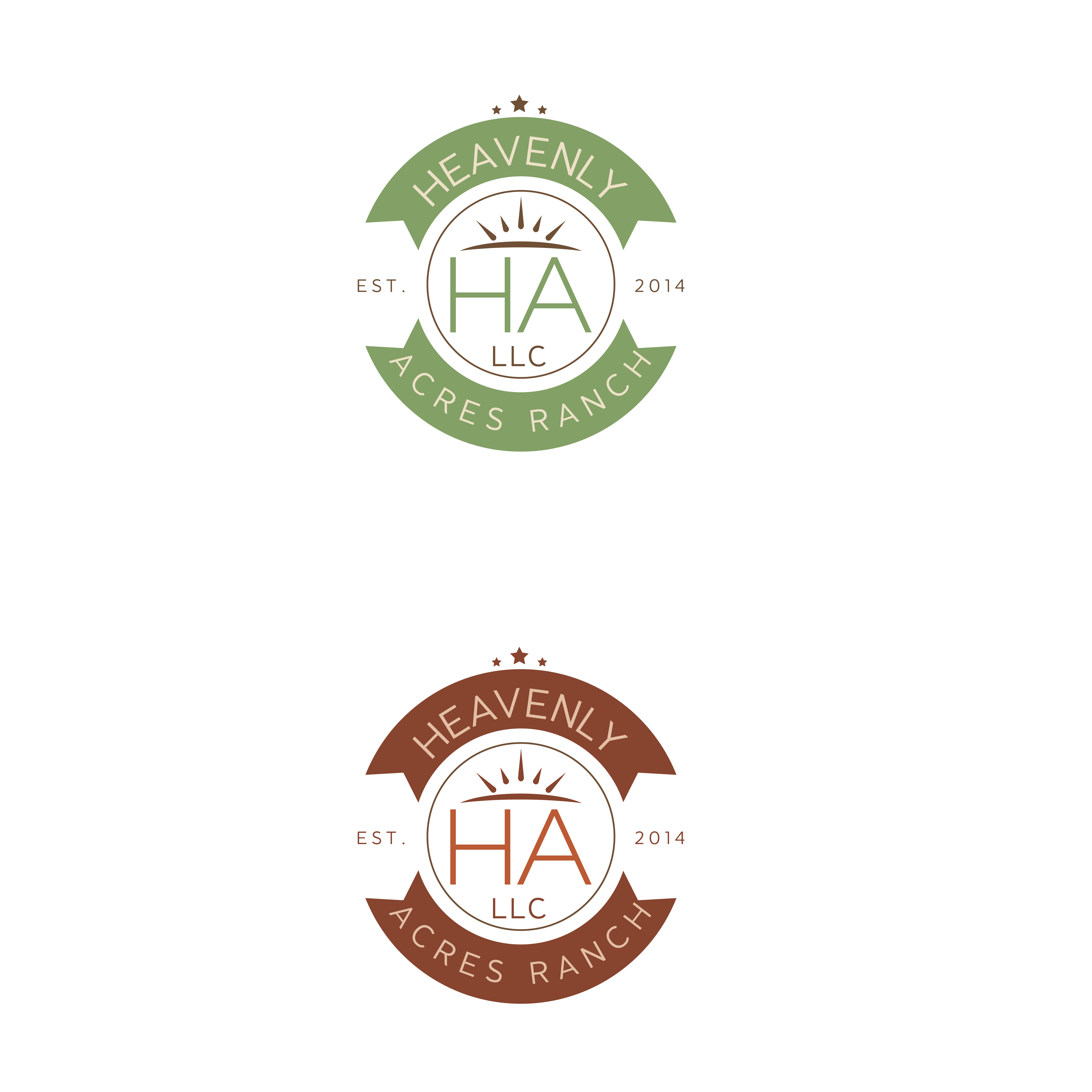 Logo-Design von Shariqology für Heavenly Acres Ranch, LLC | Design #30048022