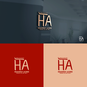 Logo Design by Gambar Drips for Heavenly Acres Ranch, LLC | Design: #30041701
