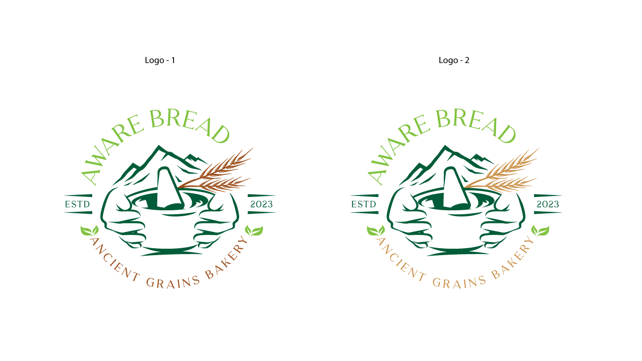 Logo Design by Logo Stock for Aware Bread | Design #30082225