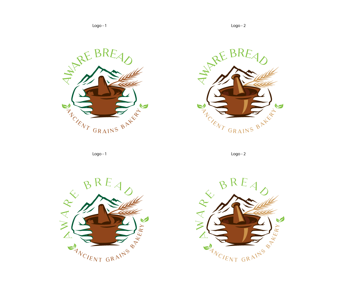 Logo Design by Logo Stock for Aware Bread | Design #30085912