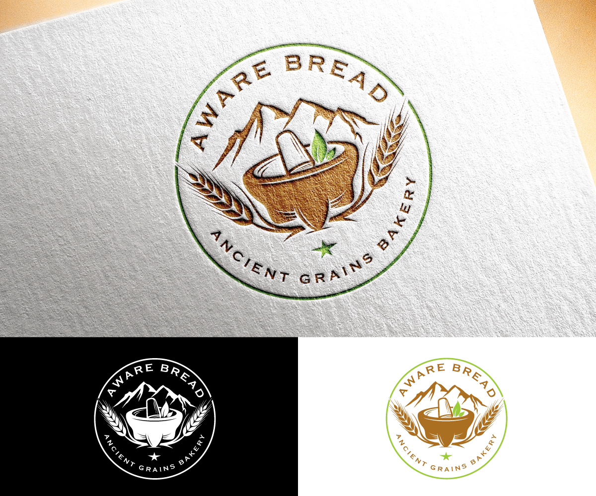 Logo Design by step forward 2 for Aware Bread | Design #30040265
