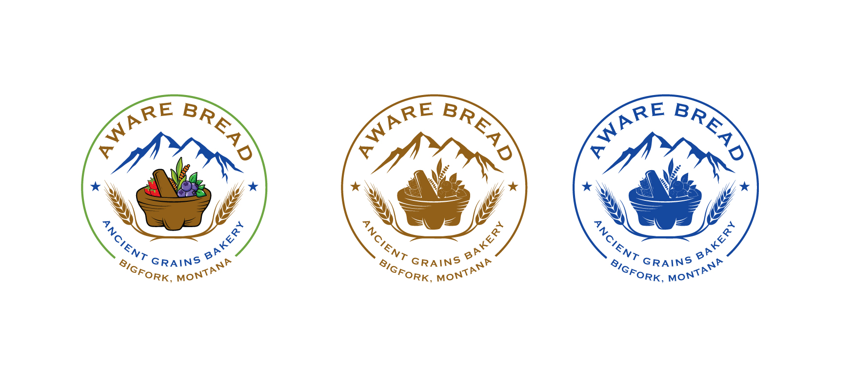 Logo Design by step forward 2 for Aware Bread | Design #30173204