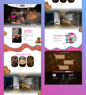Web Design by C9 Designs for Cooee Cookies | Design #30084972