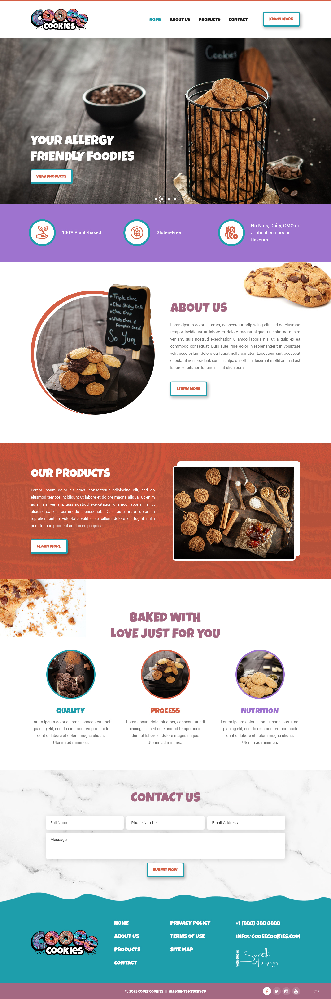 Web-Design von pb für Cooee Cookies | Design #30056482