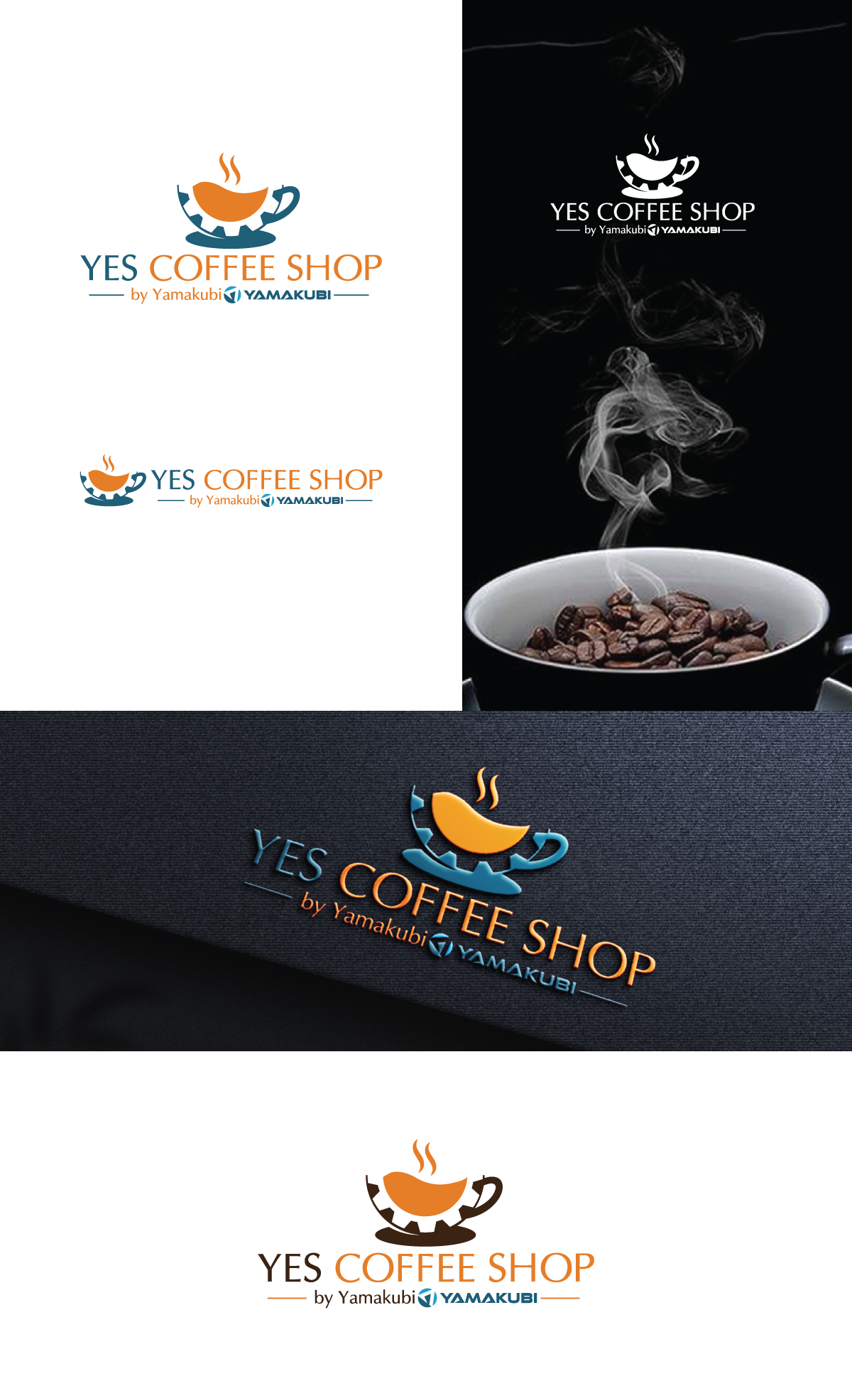 Logo Design by Ellene for PT. Yamakubi Engineering Services | Design #30078151