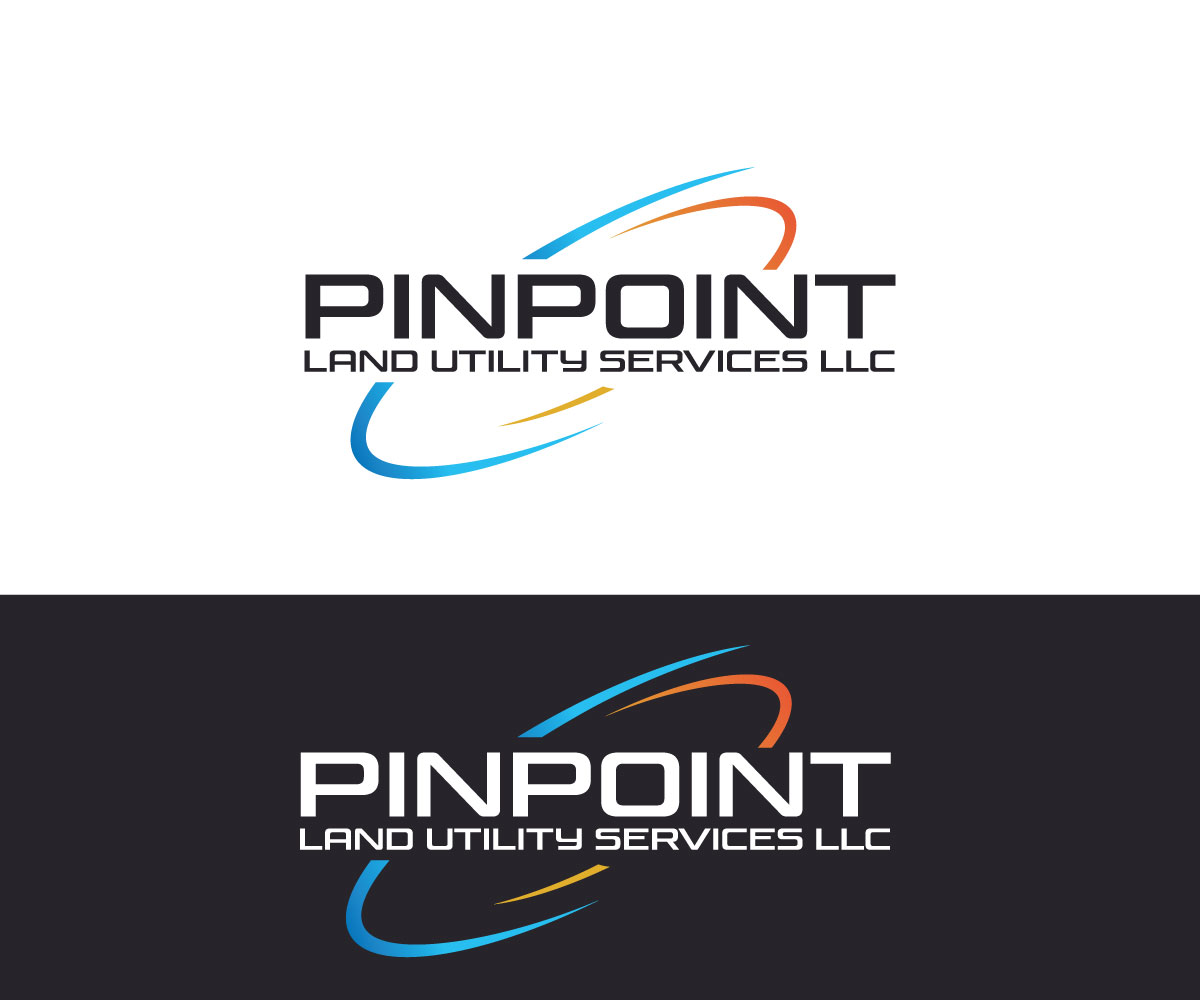 Logo Design by Adi Graphics for Pinpoint Land and Utility Services LLC | Design #30049779