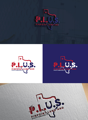 Logo Design by RRR Design for Pinpoint Land and Utility Services LLC | Design: #30050585