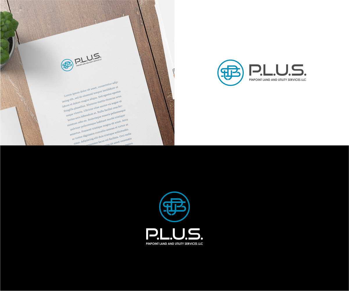 Logo-Design von .Ashu. für Pinpoint Land and Utility Services LLC | Design #30045154