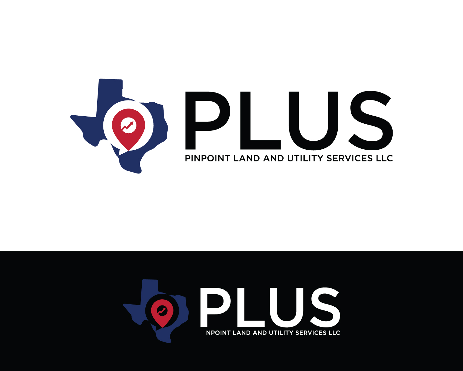 Logo-Design von Box Graphic für Pinpoint Land and Utility Services LLC | Design #30050243