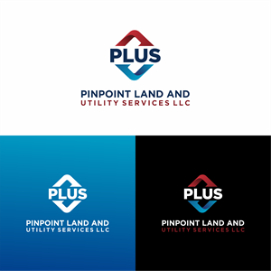 Logo Design by melzh for Pinpoint Land and Utility Services LLC | Design: #30050353