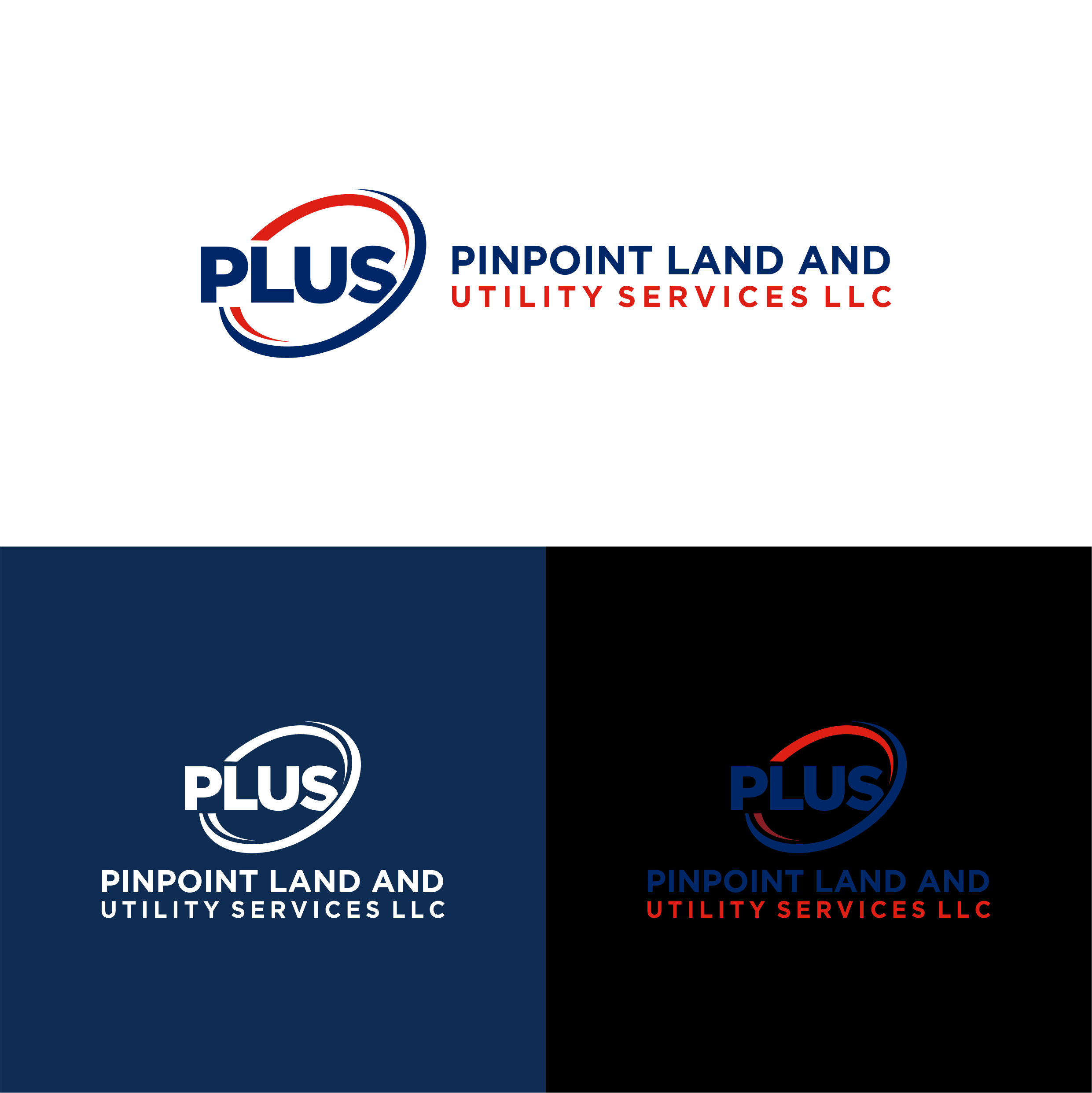 Logo Design by melzh for Pinpoint Land and Utility Services LLC | Design #30050372