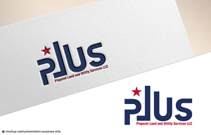 Logo Design by Rubia@ for Pinpoint Land and Utility Services LLC | Design: #30045536