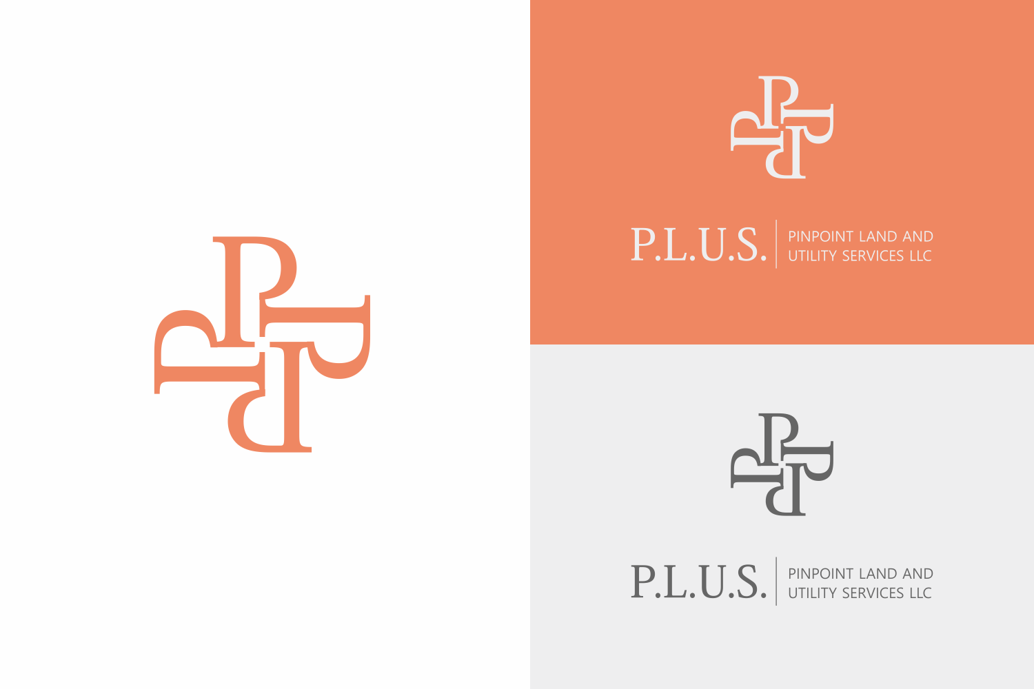 Logo Design by BUNG for Pinpoint Land and Utility Services LLC | Design #30045069