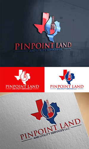 Logo Design by Imran_me for Pinpoint Land and Utility Services LLC | Design: #30046070