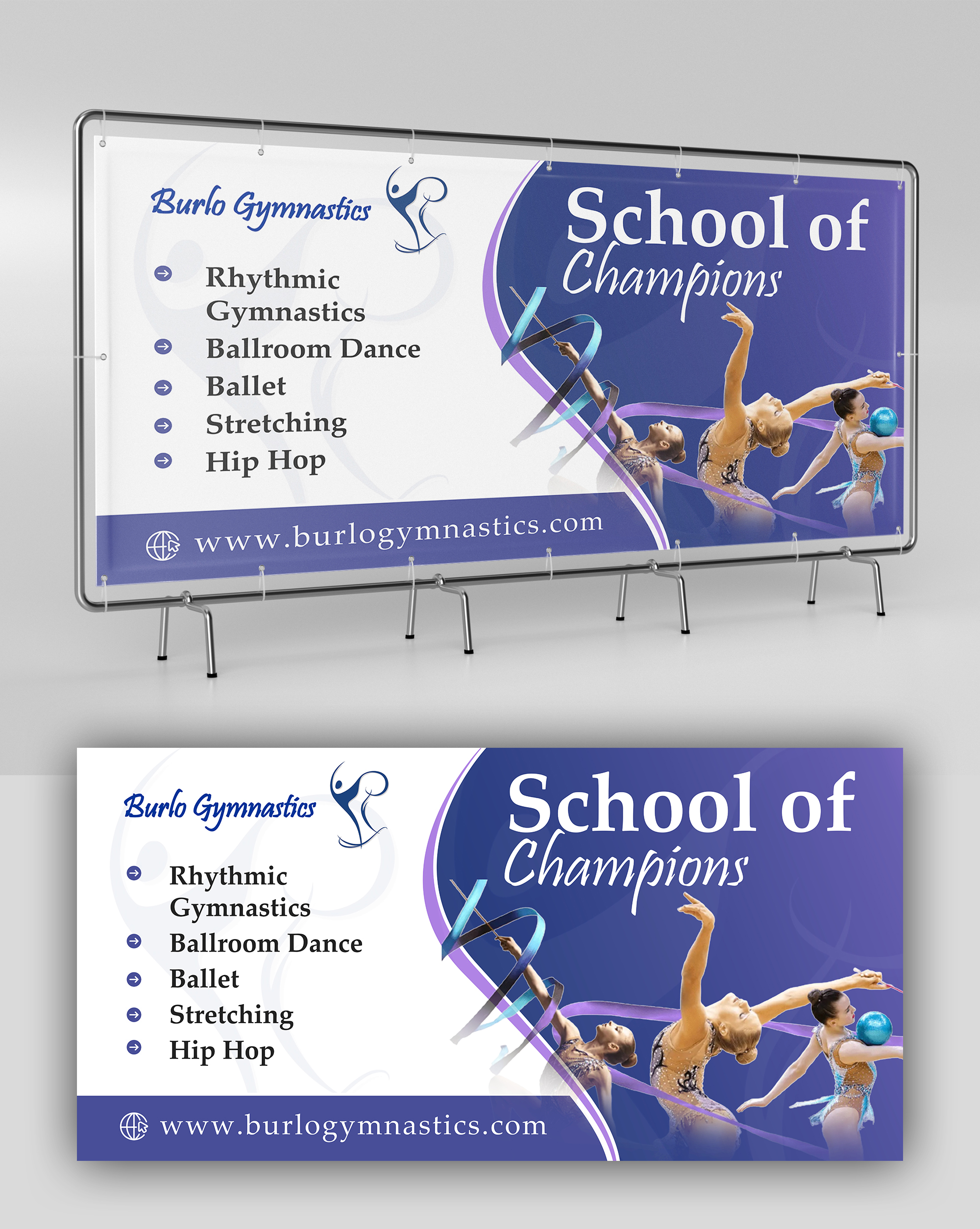 Diseño de Póster por Design Motion para Burlo Gymnastics | Diseño #30047860