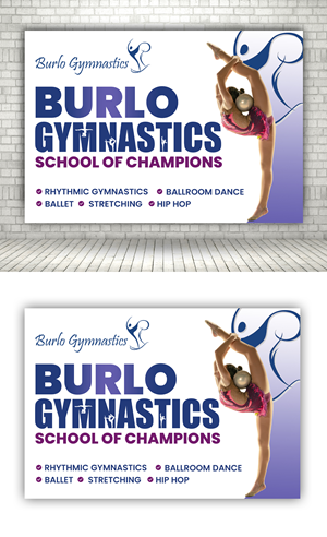 Diseño de Póster por debdesign para Burlo Gymnastics | Diseño: #30047856