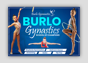 Diseño de Póster por debdesign para Burlo Gymnastics | Diseño: #30049515
