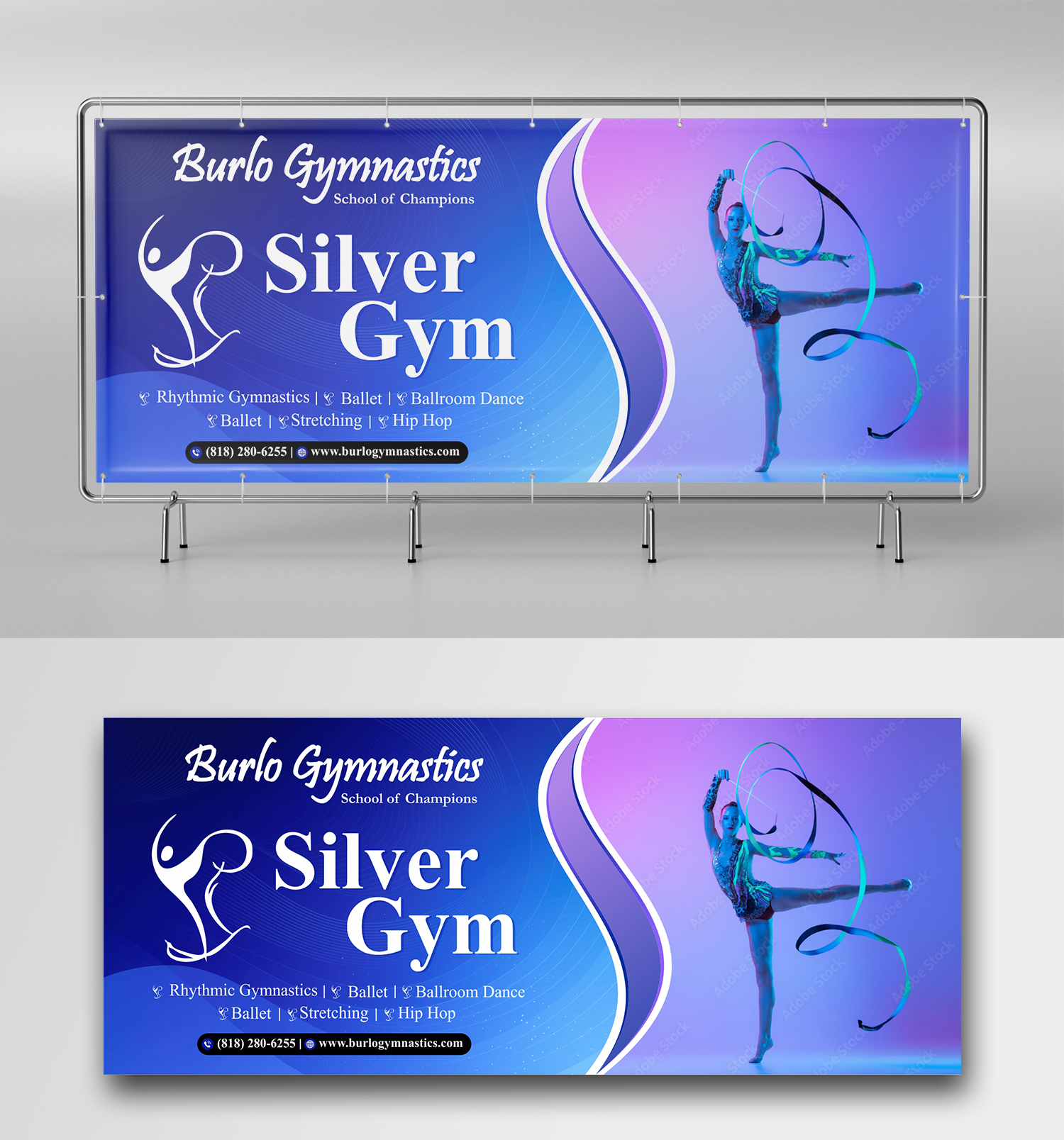 Poster Design by ecorokerz for Burlo Gymnastics | Design #30047394