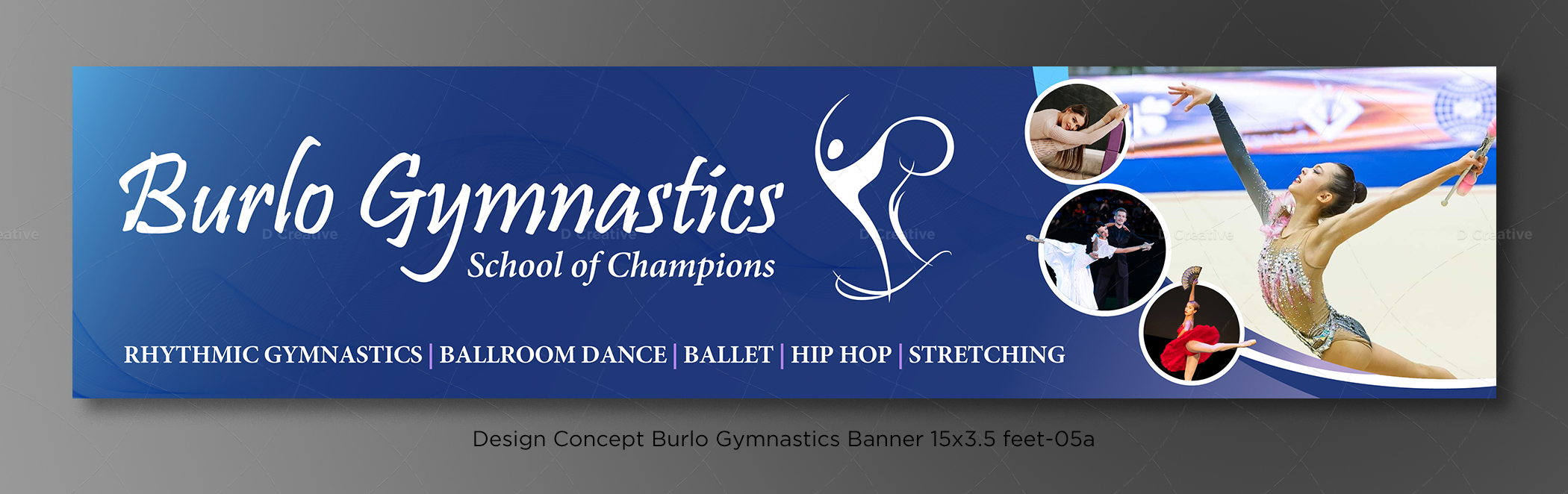 Poster Design by D Creative for Burlo Gymnastics | Design #30148529