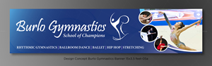 Diseño de Póster por D Creative para Burlo Gymnastics | Diseño: #30148529