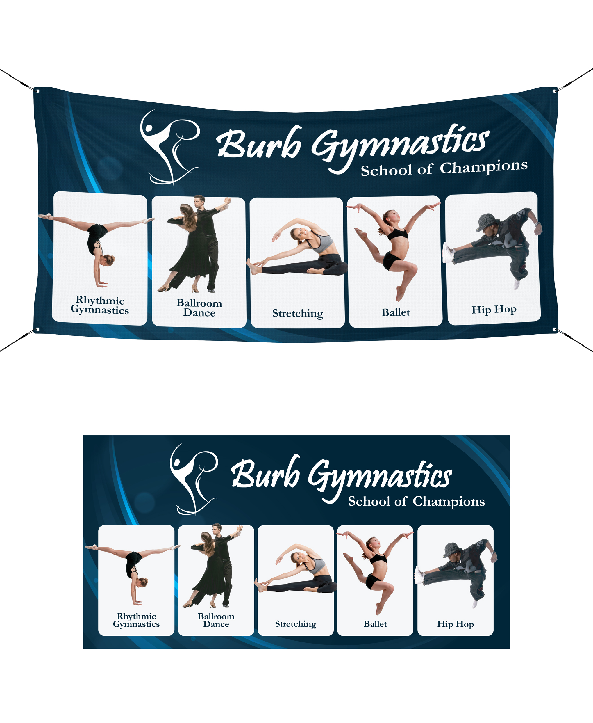 Poster-Design von vcreatived für Burlo Gymnastics | Design #30047988