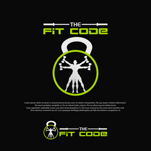 Logo Design by farady for The Fit Code  | Design: #30048687