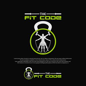 Logo Design by farady for The Fit Code  | Design: #30058694