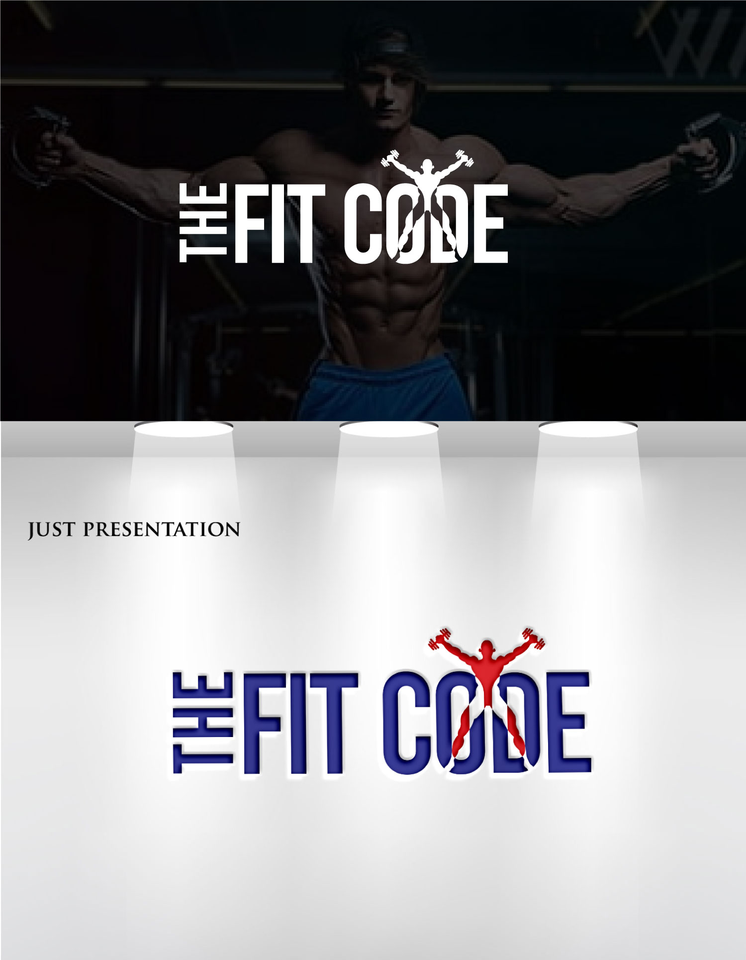 Logo Design by Mi Design1 for The Fit Code  | Design #30046624