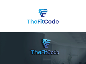 Logo Design by 439 Creations for The Fit Code  | Design: #30047075