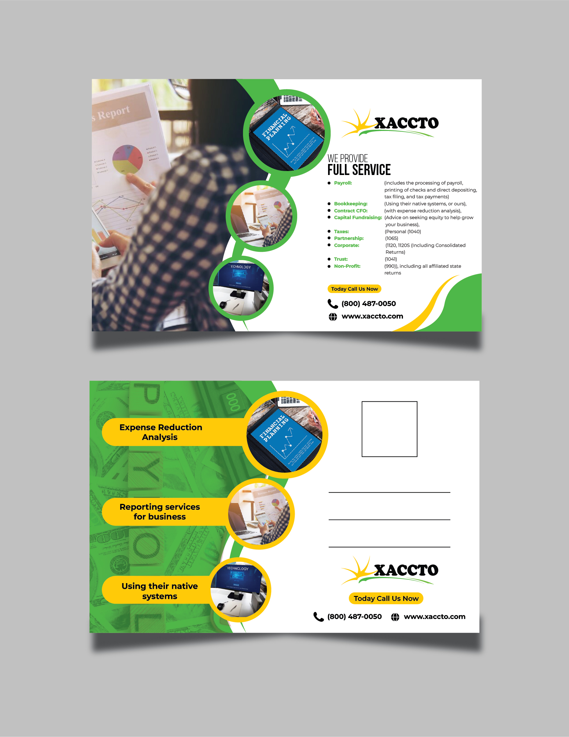 Postcard Design by 3Guys for this project | Design #30057868