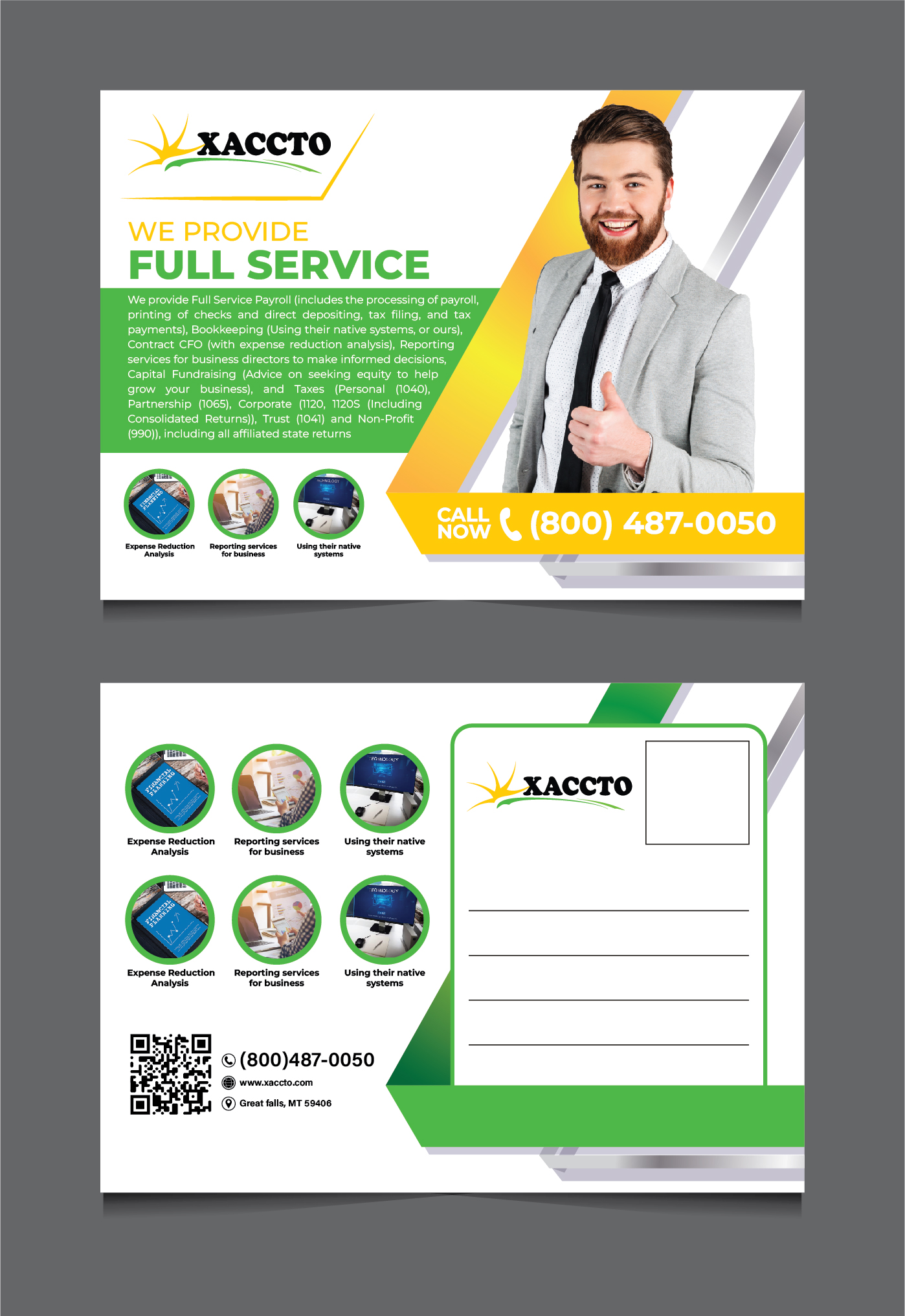 Postcard Design by 3Guys for this project | Design #30070060