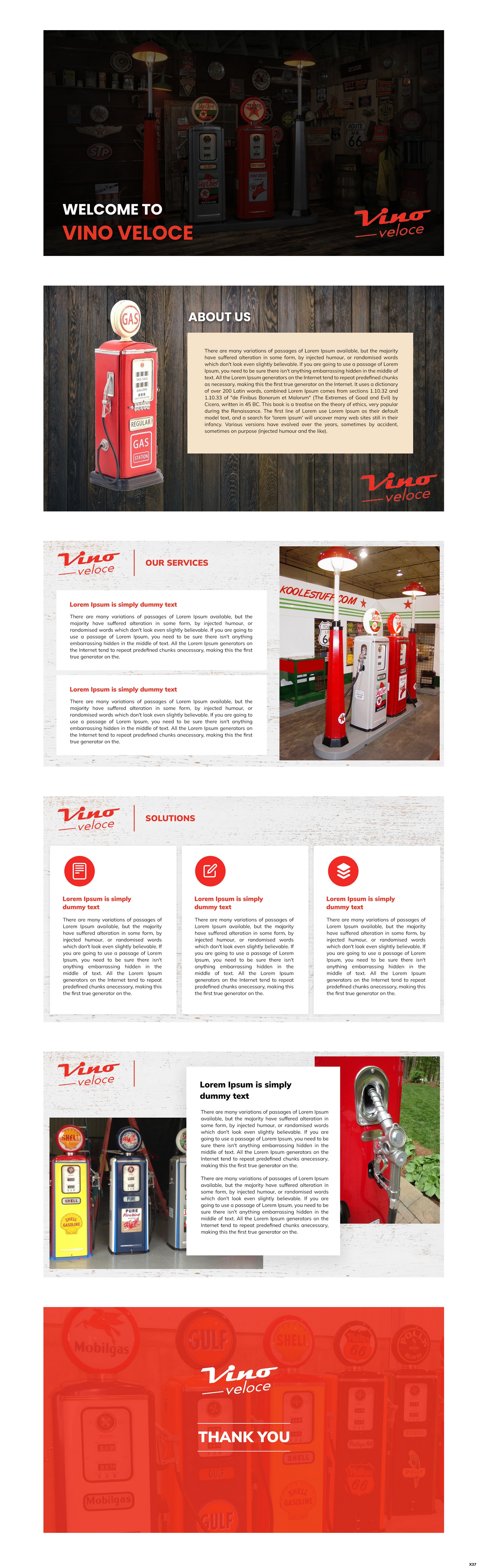 PowerPoint Design by pb for Vino Veloce.com | Design #30055114