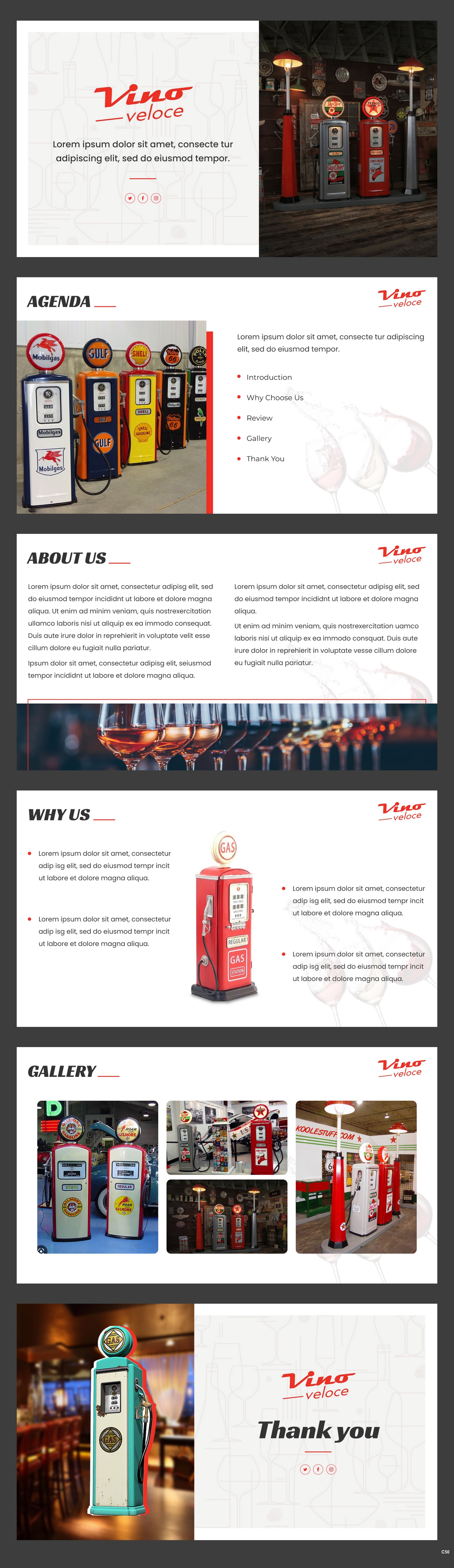 PowerPoint-Design von pb für Vino Veloce.com | Design #30056599