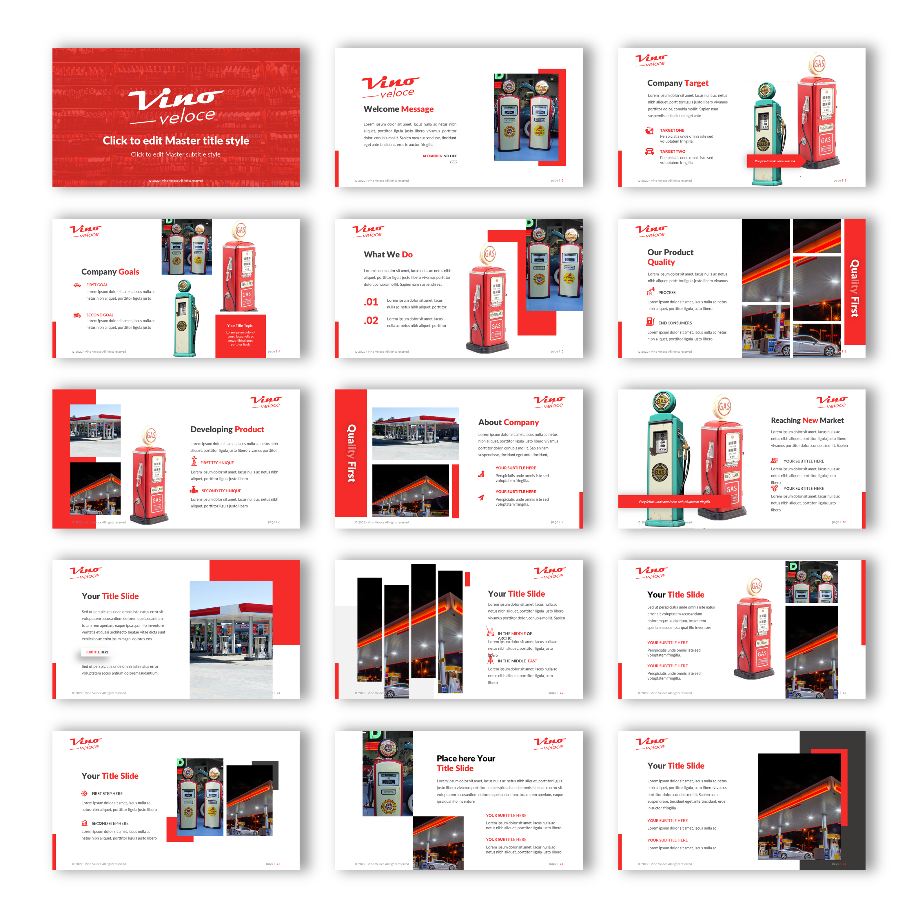 PowerPoint Design by joseborgesbarboza 2 for Vino Veloce.com | Design #30051689
