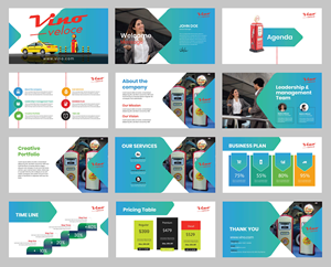 Design de PowerPoint par Creative D2024 pour Vino Veloce.com | Design : #30051706
