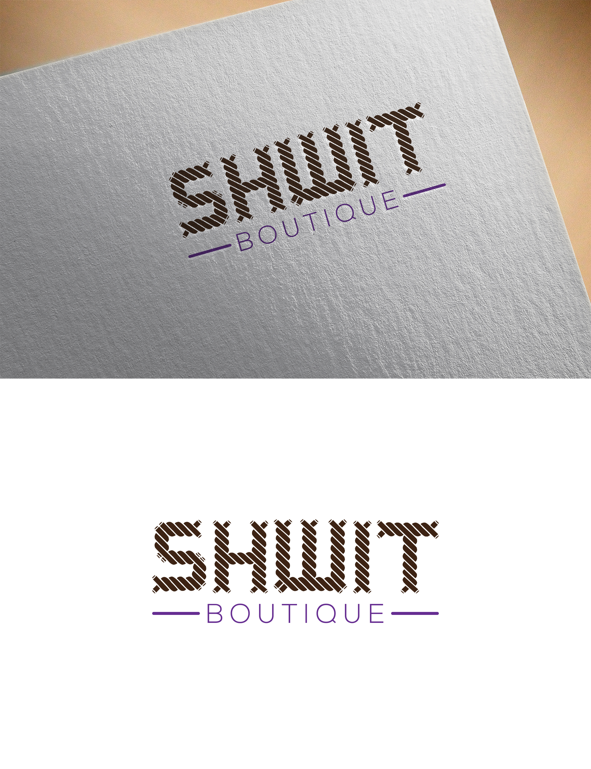 Logo-Design von Visionary Creations für Shwit Boutique | Design #30049350