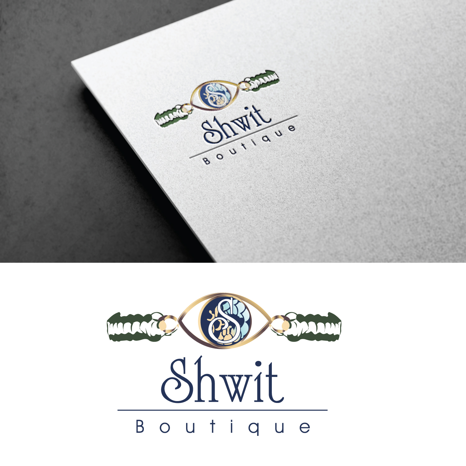 Logo Design by GODDREAMCREATION for Shwit Boutique | Design #30047806