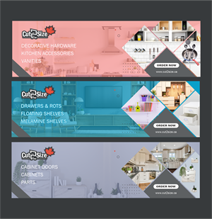 Banner Ad Design by Excellar Hub for DreamSpace Interiors Corp. | Design: #30054696