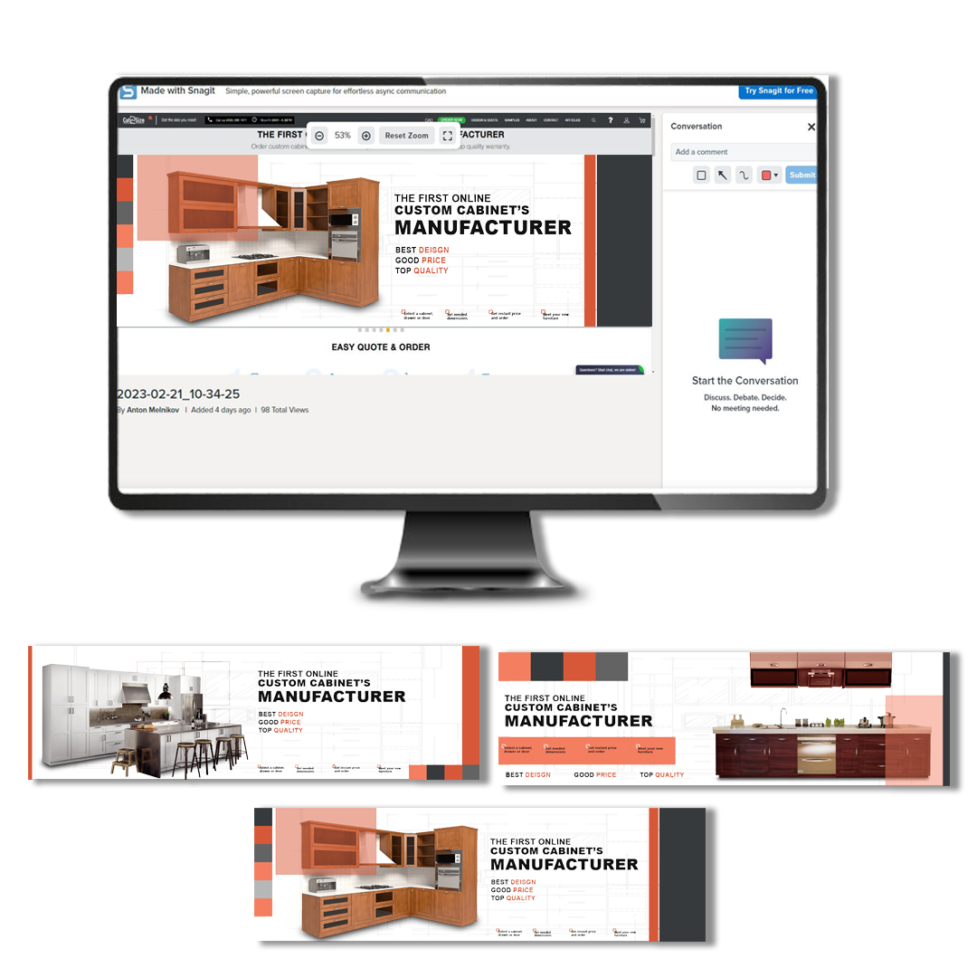 Banner-Design von anitasamanta für DreamSpace Interiors Corp. | Design #30074950
