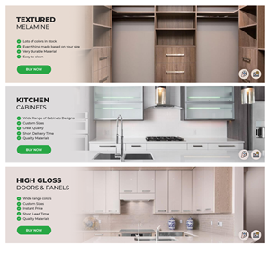 Diseño De Banner Publicitario por  Artman para DreamSpace Interiors Corp. | Diseño: #30071885